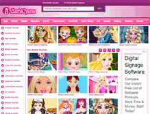 Tablet Screenshot of barbioyunu.com